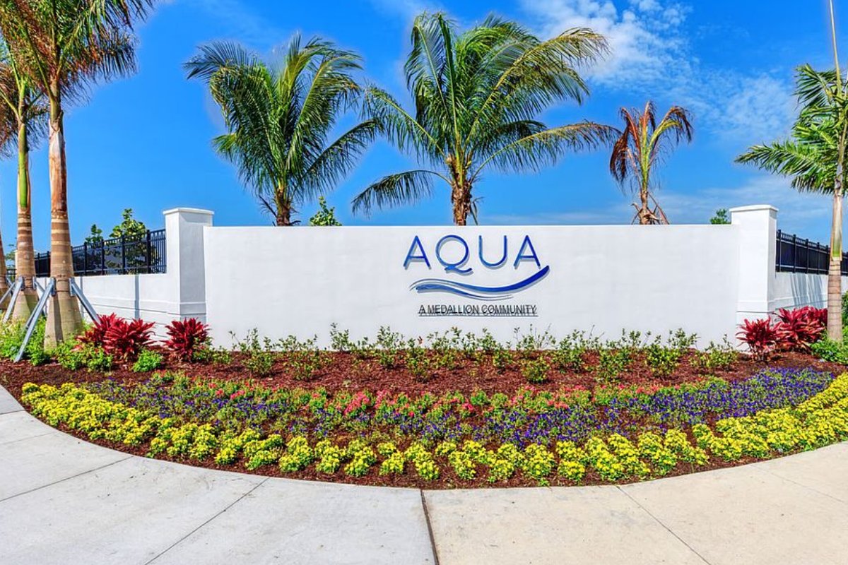 Aqua new construction homes in Bradenton, FL