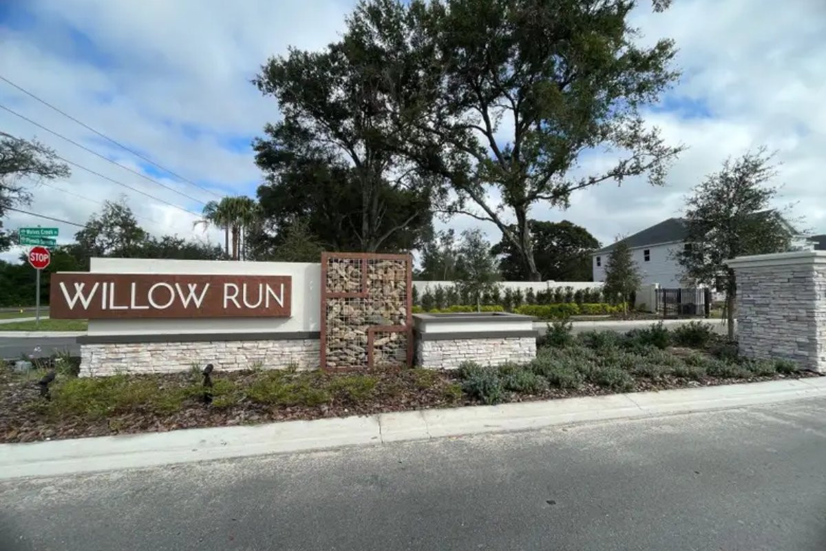 Willow Run new construction homes in Apopka, Flordia