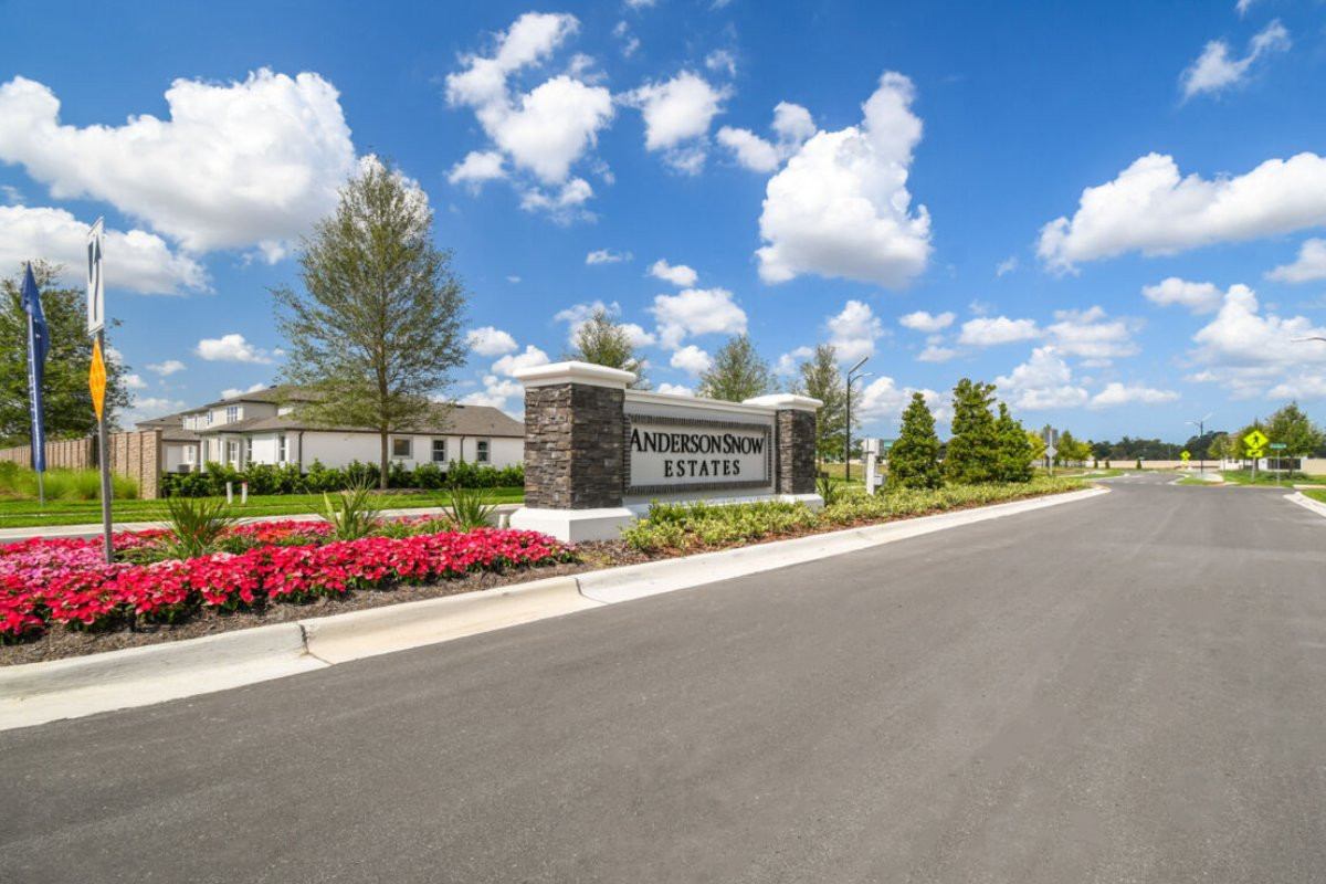 Anderson Snow Estates new construction homes in Spring Hill, FL