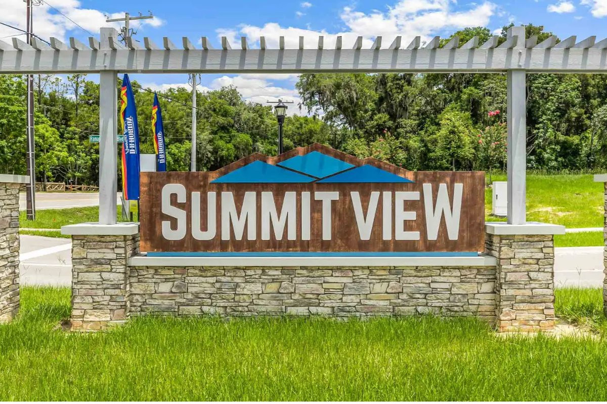 Summit View new construction homes in Dade City, FL
