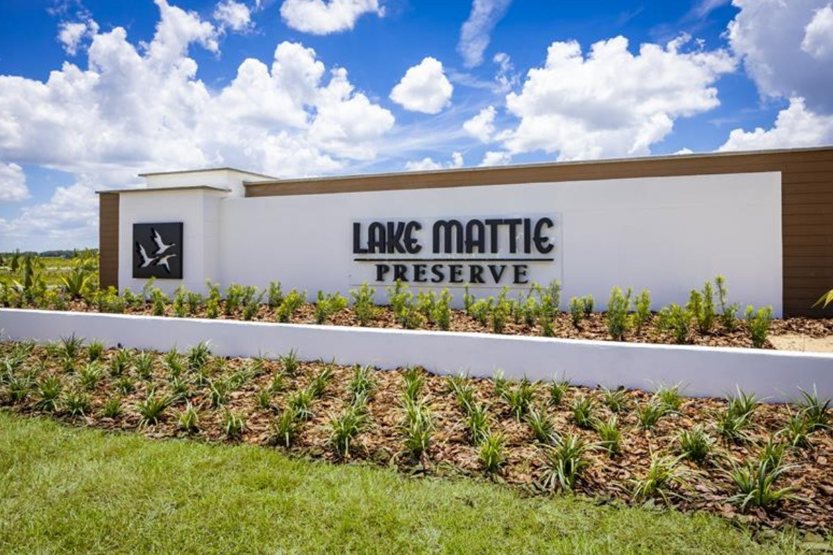 Lake Mattie Preserve new construction homes in Auburndale, FL