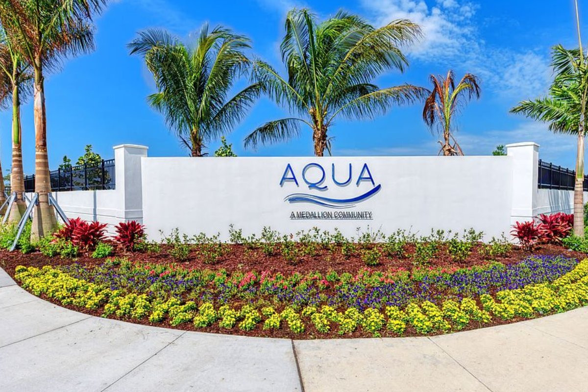 Aqua new construction homes in Bradenton, FL