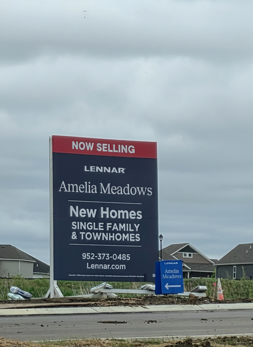 Amelia Meadows new construction homes in Lakeville, MN