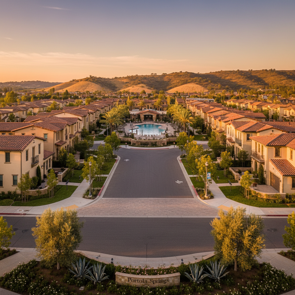 Portola Springs new construction homes in Irvine, California